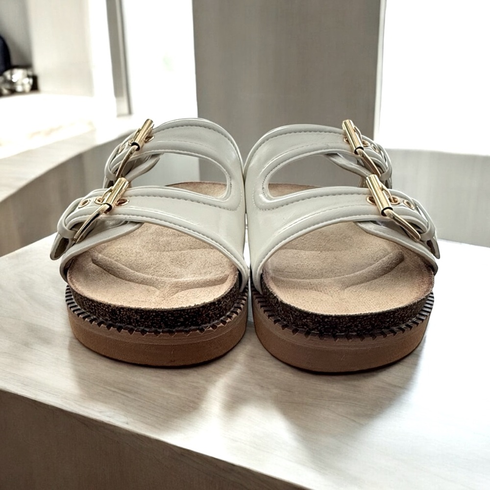 Women’s Shoreline Steps Sandals in White with  Adjustable Straps! 10! NWT! - Picture 9 of 12